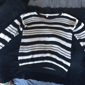 Large Forever 21 striped sweater